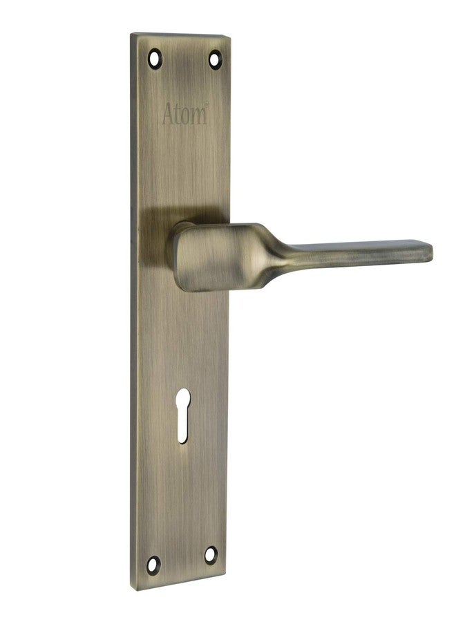 أتوم قفل باب نقر شديد التحمل من Atom لغرفة النوم، غرفة المعيشة، الباب الرئيسي، تشطيب نحاسي عتيق | 3 مفاتيح | طقم قفل مزدوج المراحل بستة أذرع للمنزل والفندق والمكتب (WIH52KY) - Image 3